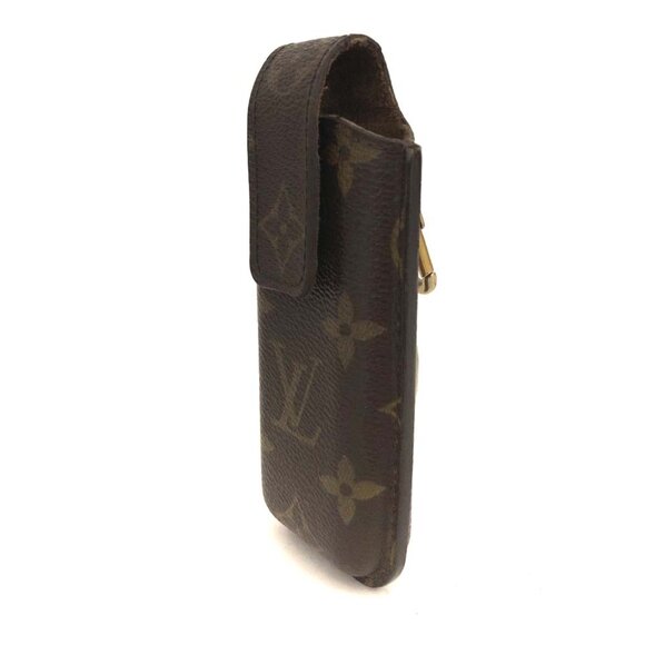 Louis Vuitton Monogram Etui Telephone Japan Cellphone Case Brown 45-101225 - Picture 4 of 9